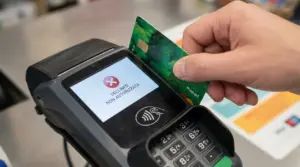 Carta prepagata rifiutata su un terminale di pagamento contactless